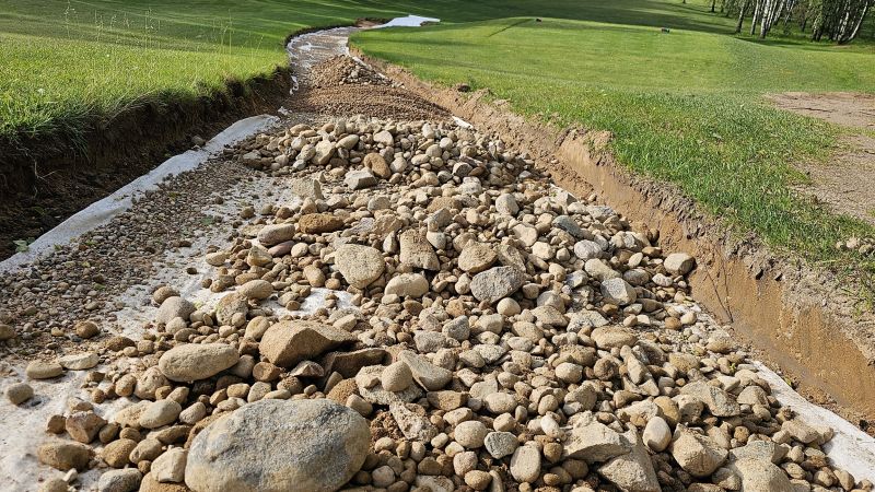 Excavation for Drainage System