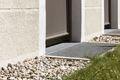 French Drain with Covering